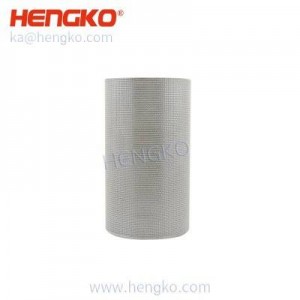 工廠定制耐高溫?zé)Y(jié)多孔不銹鋼304 316 316L絲網(wǎng)筒式高效過濾器