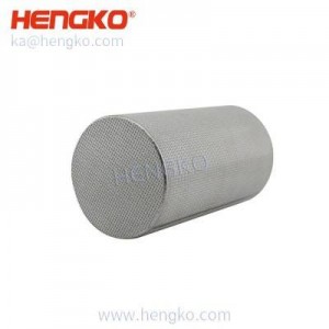 工廠定制耐高溫?zé)Y(jié)多孔不銹鋼304 316 316L絲網(wǎng)筒式高效過濾器