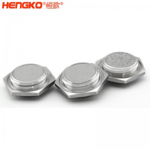 廠家定制生產呼吸機氧氣體阻流過濾器醫(yī)療級316L不銹鋼過濾器配件